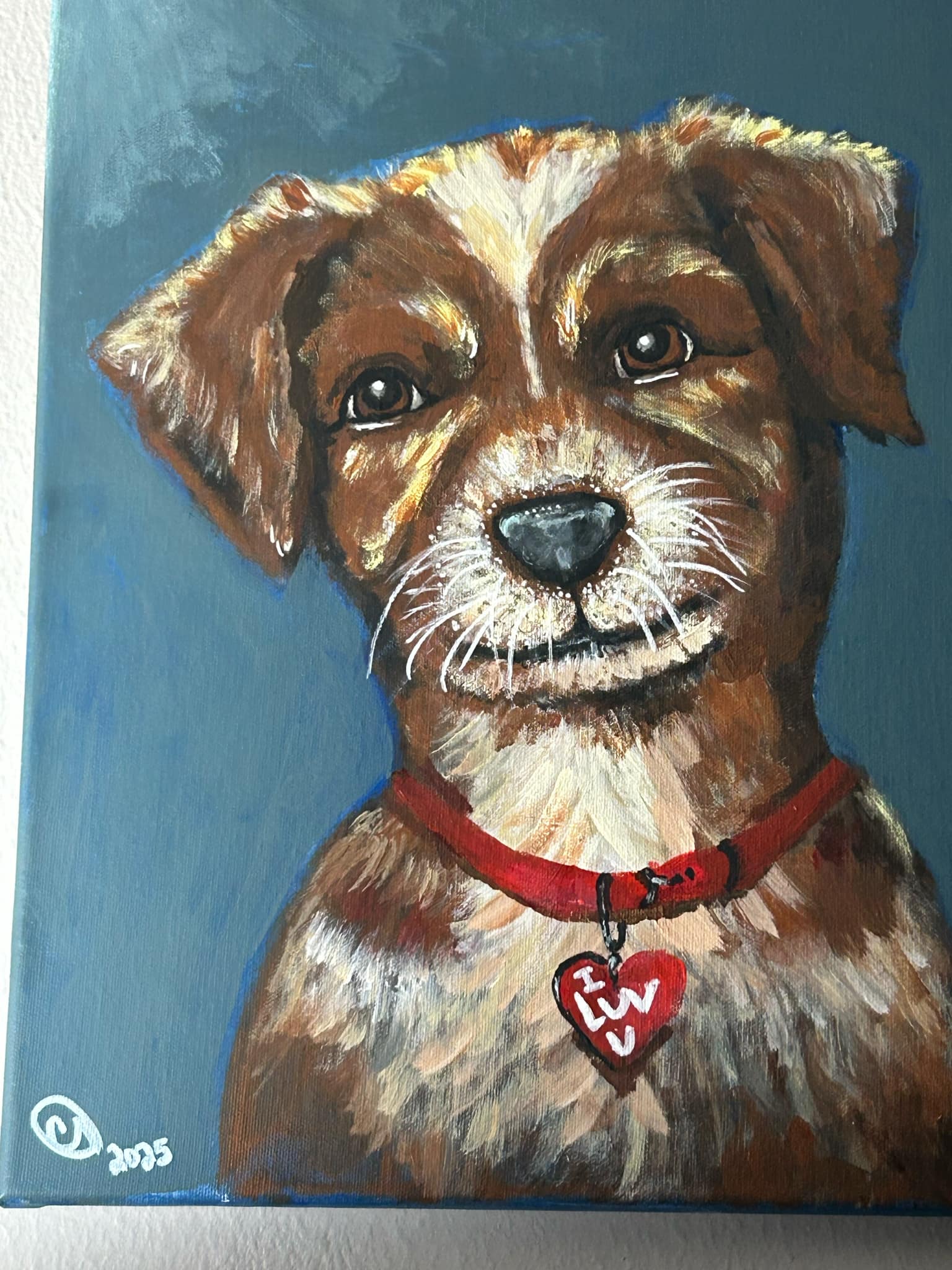 A dog by Chrystal Dawn Stevens